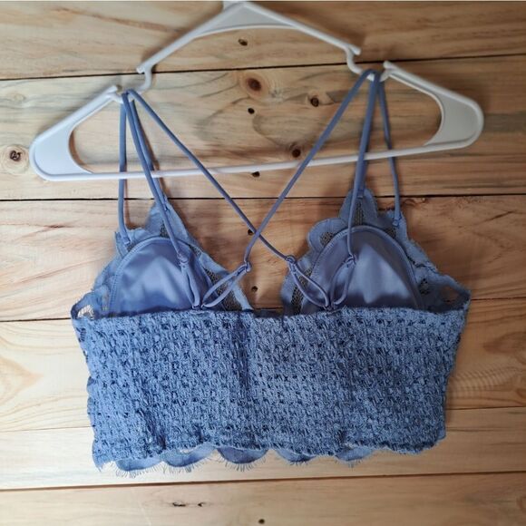 Zenana Plus Size Bralette in Blue more colors available in my closet - Picture 4 of 10